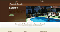 Desktop Screenshot of actinia.com.ar